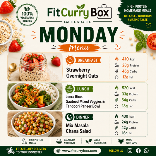 FitCurryBox - 1 DAY TRIAL MEAL - GREAT FOR FIRST TIMERS