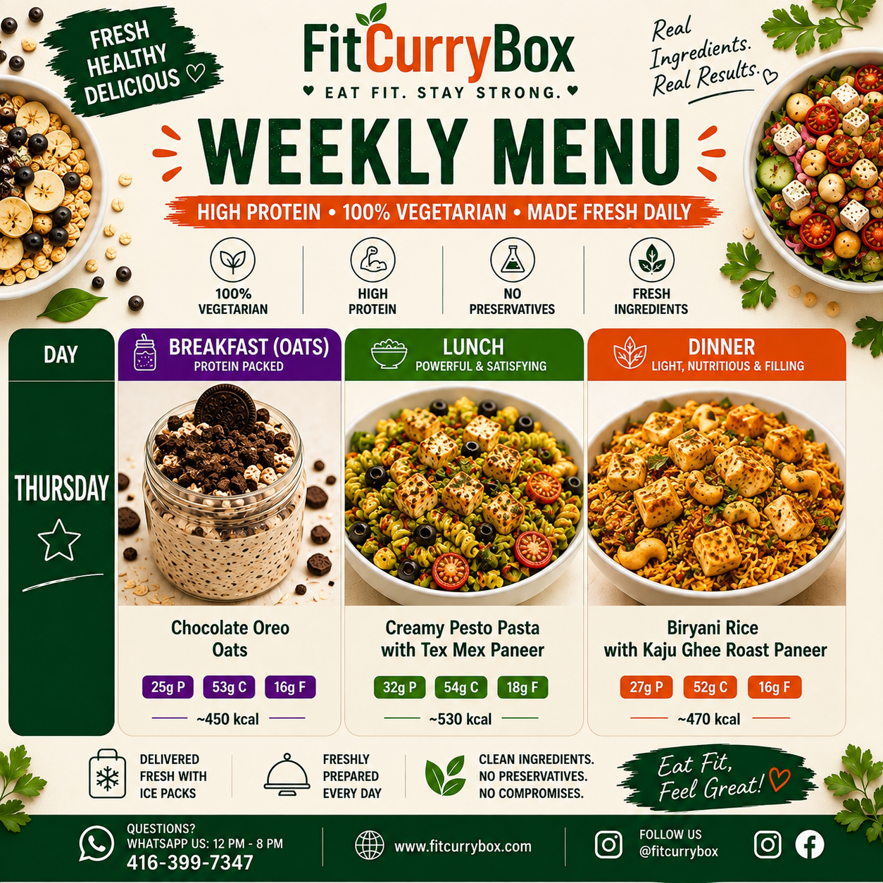 1 Meal per day